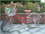 おしゃれな新車でレンタサイクルもいいですね!ロココ